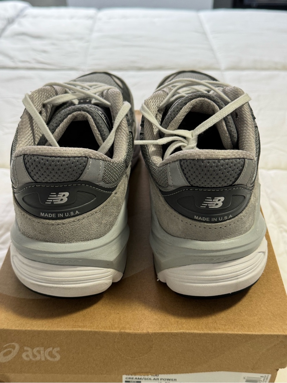 New Balance Made in USA 990v6 grey with white - Picture 4 of 7